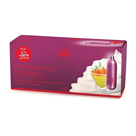 

iSi 50 Pack Professional N2O Cream Chargers Set of 5
