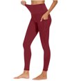 thumbnail image 6 of Diufon 2 Pack Women's Yoga Pants Casual High Waist Stretchy Sport Running Pants Slim Workout Leggings with Pockets, 6 of 8