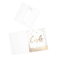 thumbnail image 3 of Koyal Wholesale Sturdy White Wedding Day Card Box Gold Script Confetti Wedding Gift Boxes for Cards 10x10x10 Inches, 3 of 5