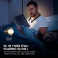 thumbnail image 4 of Led Neck Reading Light, Bendable Rechargeable Book Lamp For Bedside Reading, Eye Friendly - 3 Colors 3 Brightness Levels, Long Battery Life, Perfect, 4 of 5