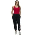 thumbnail image 5 of Women's Plus Size Disney Minnie Mouse Jogger Pants Pockets Fleece Black, 5 of 7