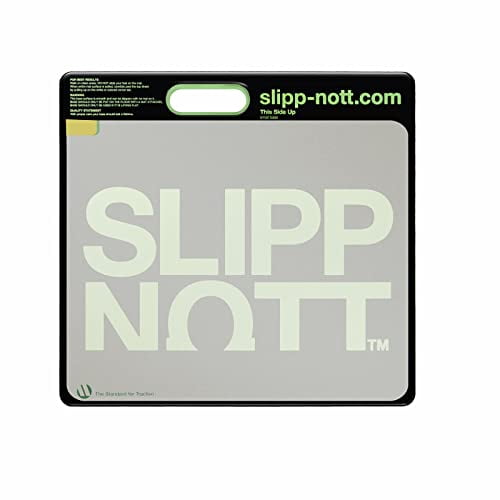 Slipp-Nott Traction Set for Ultimate Grip on The Court (Replacement Mat Included) (Small Base with 75 Sheets Replacement Mat)