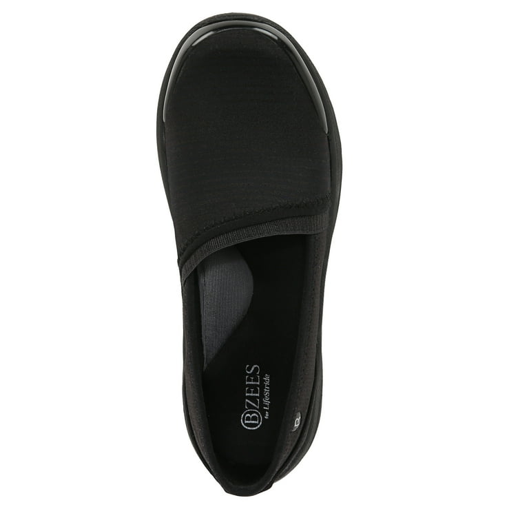 BZees For Lifestride Womens Lollipop Slip On Flats Medium Wide Width Walmart