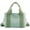 Green, variant on Canvas Tote Bag for Women Multi Pocket Shoulder Crossbody Purse Fashion Casual Zipper Satchel Bags Hobo Messenger Bag