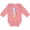 Mauve, variant on Inktastic kawaii kitten stack Boys or Girls Long Sleeve Baby Bodysuit