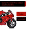 thumbnail image 3 of FRP Mini Gas Pocket Bike 03 On 40cc 2 Stroke, Support Up to 165 lbs, EPA Approved, Perfect Mini Pocket Bike for Kids-Ultra Edition, Red, 3 of 7