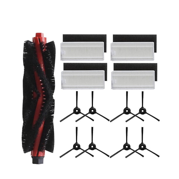 Reemplazo de robots de barrido Filtros de cepillos laterales de cepillo de rodillo principal para Lefant M301 M201 M520