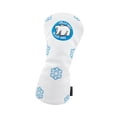 thumbnail image 2 of Protector de techo de la cabeza de madera de golf para adultos creativos portátiles de cuello largo y lindo oso bordado PU cuero impermeable PU cuero DR, 2 of 8