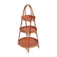 thumbnail image 5 of Cesta de frutas tejida de bambú, organizador de cesta de pan, cesta decorativa para comida, cesta de almacenamiento de bambú rústica, almacenamiento d 3 Capas 45cmx22cm, 5 of 9