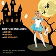 thumbnail image 4 of Leg Avenue Enchanted Alice Adult Women's Costume | Size 14-16 Female, 4 of 5