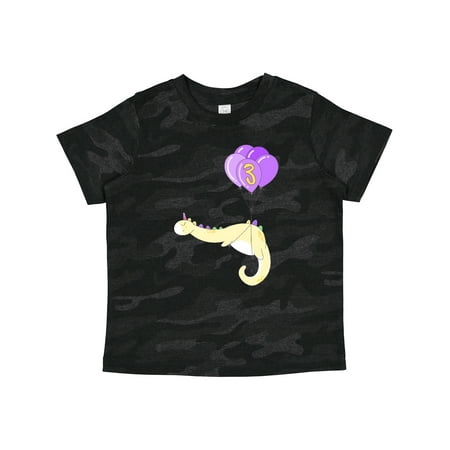 

Inktastic Dinocorn 3rd Birthday Gift Toddler Boy or Toddler Girl T-Shirt