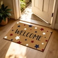 thumbnail image 2 of Fourth of July Doormat, Absorbent Stain Resistant Independence Day Mat, Non-Slip Front Door Patriotic Welcome Rug 15.7x23.6in, 2 of 6