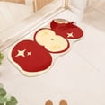 thumbnail image 2 of TIELUTT Cartoon Pattern Bedroom Bedside Carpet Flat Replacement Flocking Bedside Carpet Living Shaggy Rugs for Bedroom Lazy Blanket Big Throw Blanket for Couch and Rugs for Living Room Fuzzy Full Siz, 2 of 4