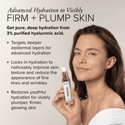 SeroVital Beauty TriHydrate Concentrate – 3% Multi-Molecular Hyaluronic Acid Serum for Deep Hydration, Visible Plumping & Firming – Fragrance-Free Daily Hydrating Face Serum - 1 fl oz