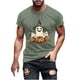 thumbnail image 2 of Blusas y camisas de manga corta y cuello redondo para hombre. Blusas/camisetas de manga corta con cuello redondo y estampado de Halloween para hombre. Blusa para hombre., 2 of 5