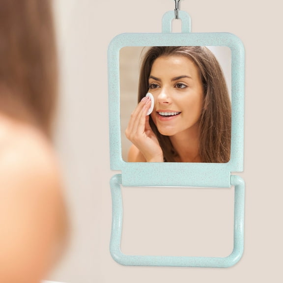 WHAMVOX Hanging Mirror Vanity with Light Small Make up Mirrors Makeup