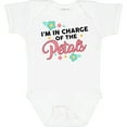 thumbnail image 3 of Inktastic Flower Girl I'm in Charge of The Petals Girls Baby Bodysuit, 3 of 5