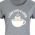 thumbnail image 3 of Instant Message - I Like Cats A Latte - Women's Any Way Dress, 3 of 7