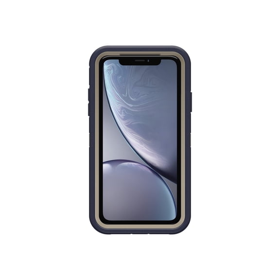 OtterBox Defender Series - Screenless Edition - protective case - polycarbonate, synthetic rubber - dark lake blue - for Apple iPhone XR