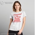 thumbnail image 2 of Women's Toy Story Pizza Planet Uniform Graphic Tee White Large, 2 of 9