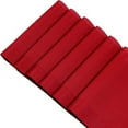 thumbnail image 4 of Washable Table Mats Anti-slip Wear Resistant to Heat, Easy to Clean, Red 10pcs, 4 of 5