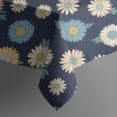thumbnail image 5 of Pioneer Flower Floral Print Pattern Square Tablecloth, Waterproof Wipeable Spillproof Washable Table Cover for Home Kitchen Party Decor, 52"x52", 5 of 6