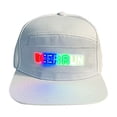 thumbnail image 1 of GDREDA Cycling Hats Yoyoway LED Rolling Display Hat LED Rolling Display Hat LED Display Hat Rolling LED Display Hat，White, 1 of 9