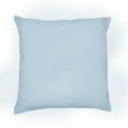thumbnail image 6 of Ox Bay Stacy Garcia 20" x 20" White/Blue Embroidered Plaid Adult Decorative Throw Pillow, 6 of 7