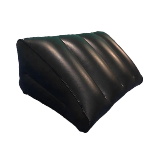 Almohada inflable de cuña para posicionar cuerpo, portátil y ligera, para cintura y elevación de piernas, ideal para leer, , dormitorio