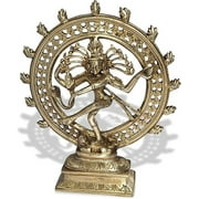 DakshCraft Brass Natraj Statue Collectible Figurine