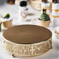 thumbnail image 1 of pitrice Dessert Cookies Cupcake Stand cheese pie Dining Display Serving Plate Gold stands cover table cupcake 20cm, 1 of 9