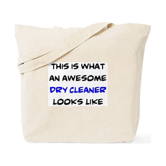 CafePress - Awesome Dry Cleaner Tote Bag - Unisex Canvas Tote Bag, Beige, 1-Piece