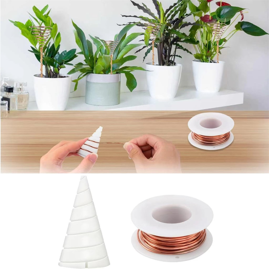 20m Electroculture Gardening Copper Wire for Vegetable Growth Air Plant Holder