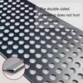 thumbnail image 2 of Metal Perforated Sheet,304 Stainless Steel Mesh Screen Metal Screen Panel,With Ties Gloves,Hole Diameter 10mm Metal Leak-Proof Window Pads,Easy To Install, 2 of 7