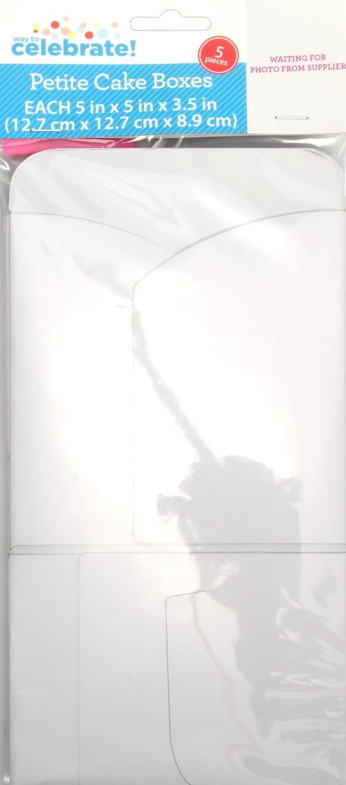 5ct Petite Cake Boxes