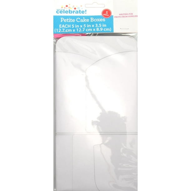 5ct Petite Cake Boxes