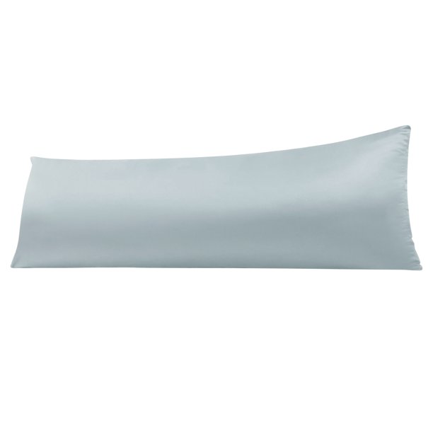 ORGANICTUNE Satin Long Body Pillowcase for Hair and Skin, Silky Slip