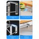 thumbnail image 5 of Estante De Cocina Plegable De Acero Inoxidable, Organizador De Almacenamiento Para Encimera, Estante Colgante Para Puerta De Armario, Separador Que Ahorra Espacio, Tabla Auxiliar Para Especias., 5 of 7