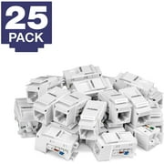 TRENDnet TC-K25C6 25 Pack Cat6 RJ-45 Keystone Jack