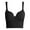 Black-C, variant on Low Back Bras-Seamless Deep-V Plunge Invisible Backless Bra-Underwire Lightly Lined Halter Multiway Low Cut Bra