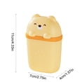 thumbnail image 3 of NWOKYZGH 1Pc Cute Bear Shape Travel Soap Case, Portable Leakproof Soap Container Box Dish with Lid, Draining Soap Holder with Covers for Bathroom Gym Traveling Camping Outdoor, 3 of 6