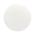 thumbnail image 4 of Jennifer Taylor Home Bali 37" Round Upholstered Cocktail Ottoman with Natural Wood Base, Ivory White Boucle, 4 of 7