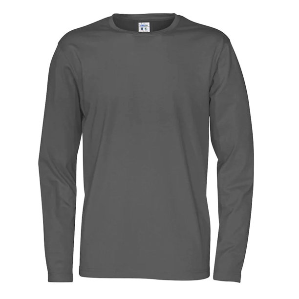 Cottover - Camiseta de Manga Larga para Hombre (Carbón)