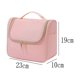 thumbnail image 2 of Dinheiro Bolsa de Lavado con Gancho de Viaje Multifuncional, Bolsa de cosméticos Simple y de Gran Capacidad, Rosa Claro, 2 of 5