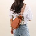 thumbnail image 2 of Bolso bandolera de moda para mujer de piel sintética, pequeño riñonera, bolsos de pecho, mochila de hombro para mujeres, adolescentes y niñas, 2 of 5
