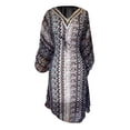 thumbnail image 2 of Tunic Tops Caftan Kaftan Cover Up Summer Tunic Shirts Dress, 2 of 10