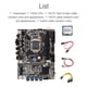 thumbnail image 3 of Inteprter 1 Juego de placa base B75, accesorios para ordenador, piezas profesionales, dispositivo de minería 8XPCIE a USB SATA, Cable compatible con un Juegos de teclado y mouse para computadora, 3 of 6