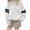 White, variant on CYRBOKO Girls Fall Sweatshirts, Long Sleeve Casual Loose Fit Crew neck Pullover Tops Red Size 10-12 T