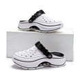 thumbnail image 5 of Men's Hollow Out Adjustable Strap Platform Clogs Breathable Slip On Outdoor Sandals Lightweight Summer Beach Walking Casual Shoes Summer Slippers Athletic, 5 of 6