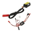 thumbnail image 2 of 030 Brushed Motor, Easy Install High  30a Brushed Electric Speed Controller  Stability Portable Lightweight  For RC Crawler Car, 2 of 8